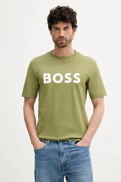 BOSS  Bavlněné tričko