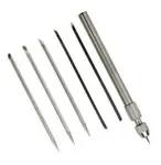 Suchá jehla Abig výměnná kovová, 5ks hrotů