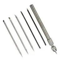 Suchá jehla Abig výměnná kovová, 5ks hrotů