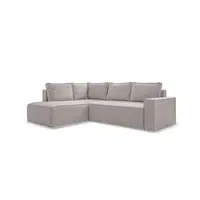 MID.YOU ROHOVÁ SEDAČKA, textil, šedá