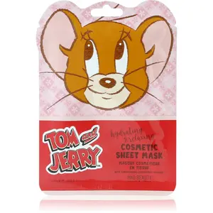 Mad Beauty Tom & Jerry Sheet Mask - Jerry hydratační plátýnková maska s kyselinou hyaluronovou 1 ks
