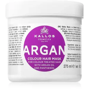 Kallos KJMN Professional Argan maska na vlasy pro barvené vlasy 275 ml