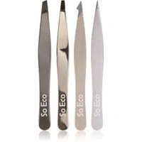 So Eco Tweezer Set Rose Gold sada pinzet