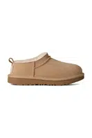 Dětské sněhule UGG CLASSIC MICRO béžová barva, 1174410K