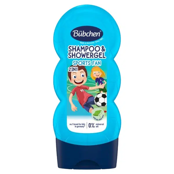 BÜBCHEN Kids šampon a sprchový gel 2v1 sport 230 ml