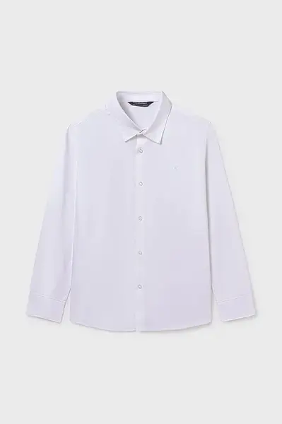 Dětská košile Mayoral bílá barva, 874