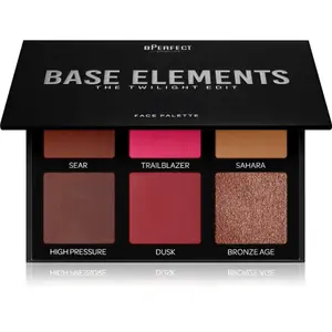 BPerfect Base Elements multifunkční paleta na obličej odstín The Twilight 27 g