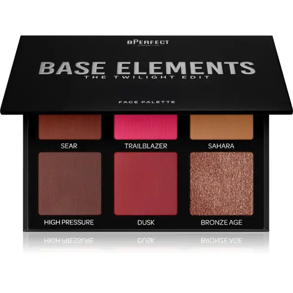 BPerfect Base Elements multifunkční paleta na obličej odstín The Twilight 27 g