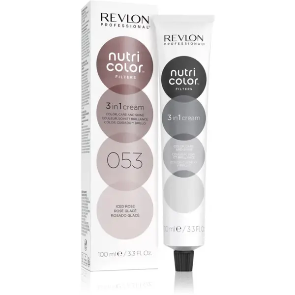 Revlon Professional Nutri Color Filters Metal-Ice vyživující tónovací maska pro profesionální použití 100 ml