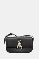 Kožená kabelka Patrizia Pepe černá barva, 8B0231 L061