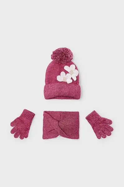 Dětská souprava Mayoral vínová barva, 10071