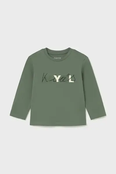 Bavlněné tričko s dlouhým rukávem Mayoral