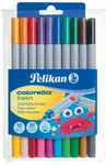 Pelikan - Fixy Colorella® oboustranné, 10 ks = 20 barev