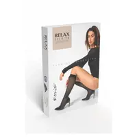 MAXIS RELAX PREMIUM Lýtkové punčochy black magic, Velikost: S