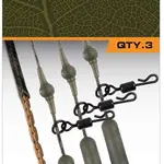 Fox montáž edges naturals copper core heli rig leaders 3 ks