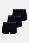 Boxerky Tommy Hilfiger 3-pack tmavomodrá barva, UM0UM03622