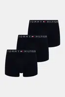 Boxerky Tommy Hilfiger 3-pack tmavomodrá barva, UM0UM03622