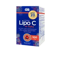 GS Vitamin Lipo C 500 mg se šípky 110 kapslí