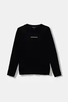 Dětské bavlněné tričko s dlouhým rukávem Emporio Armani