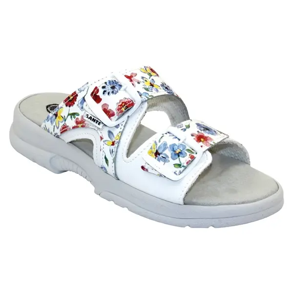 SANTÉ Dámské pantofle bílé, Velikost obuvi: 38