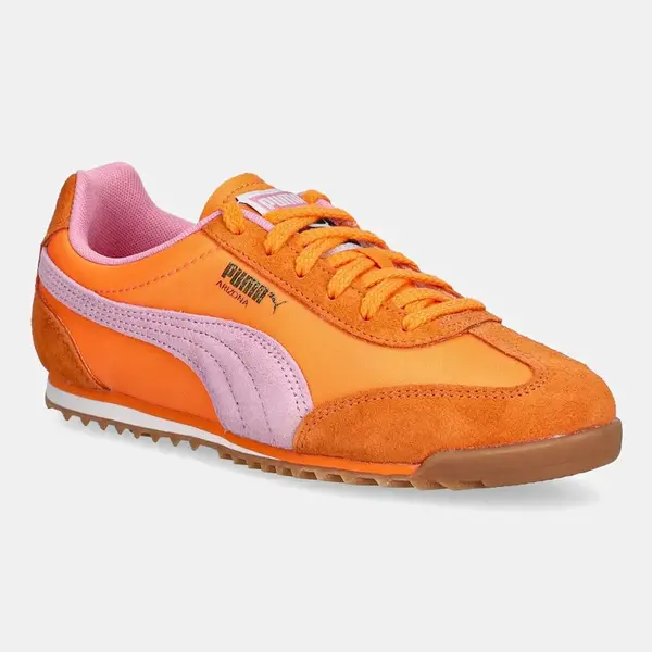 Tenisky Puma Arizona Nylon dámské, oranžová barva, 398682