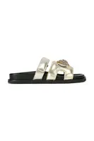 Kožené pantofle Kurt Geiger London Eagle Cut Out Sandal