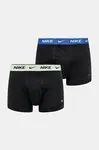 Boxerky Nike 2-pack černá barva, 0000KE1085