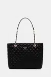 Kabelka Guess GIULLY černá barva, HWQG96 73240