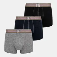 Boxerky CR7 Cristiano Ronaldo 3-pack pánské, růžová barva, 8100-49-711
