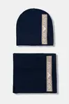 Dětská čepice a šátek z vlněné směsi Emporio Armani