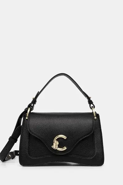 Kožená kabelka Coccinelle