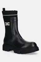 Dětské kožené kotníkové boty Elisabetta Franchi