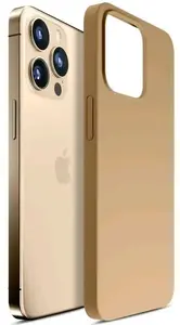 Zadní kryt 3mk Hardy MagSilicone pro Apple iPhone 14 Pro Max, zlatá