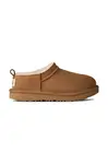 Dětské sněhule UGG CLASSIC MICRO hnědá barva, 1174410K