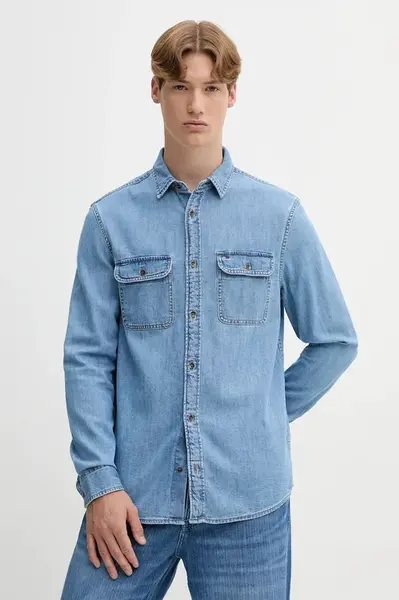 Tommy Jeans Džínová košile Tommy Jeans