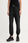 Tepláky Dkny dámské, černá barva, DP5P3644