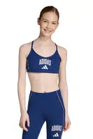 Dětská sportovní podprsenka adidas tmavomodrá barva, JW8659
