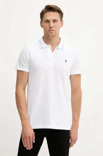 Bavlněné polo tričko Trussardi