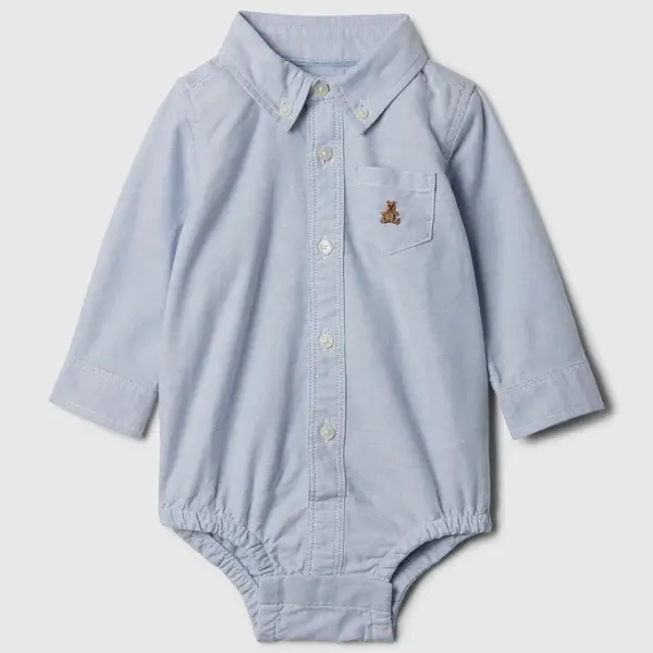 GAP Baby košilové body oxford - Kluci