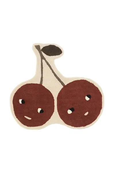 Vlnený koberec OYOY Cherry 86 x 76 cm