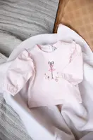 Detské tričko s dlhým rukávom Tartine et Chocolat