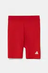 Detské krátke nohavice adidas Performance červená farba, JW7958
