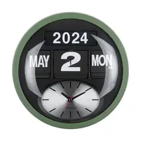 Nástenné hodiny Karlsson Round Flip