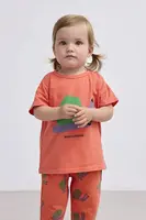 Detské bavlnené tričko Bobo Choses Funny Snail