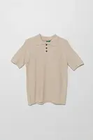 Detské polo tričko s prímesou ľanu United Colors of Benetton