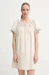 Šaty s prímesou ľanu Levi's AMBRE BABYDOLL DRESS
