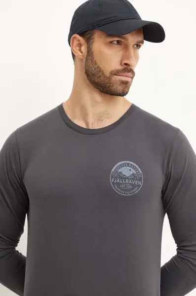 Tričko s dlhým rukávom Fjallraven Forever Nature Badge