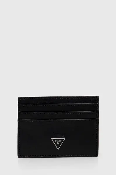 Kožené puzdro na karty Guess MITO