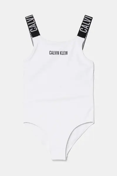 Jednodielne detské plavky Calvin Klein Jeans