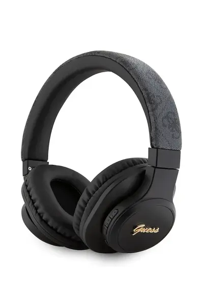 Bezdrôtové slúchadlá Guess Leather Tone On Tone Script